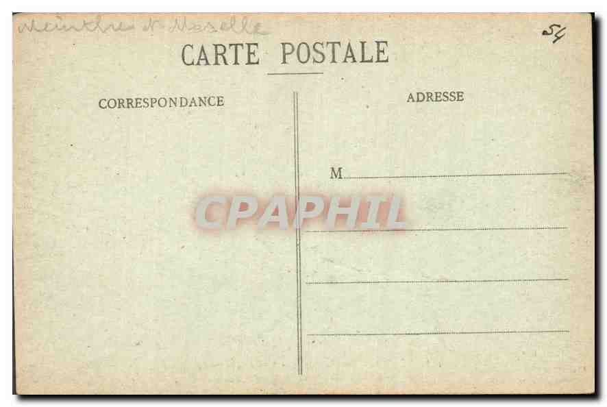 CPA Nancy Vue generale prise depuis Saint epvre  — Rückseite