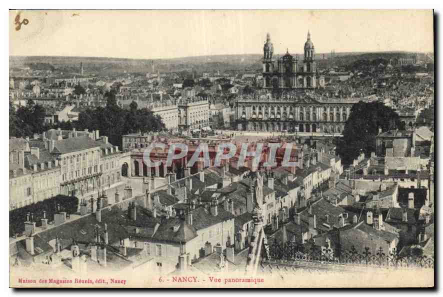 CPA Nancy Vue panoramique 
