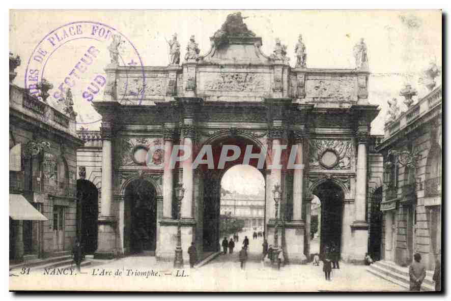NANCY — L'Arc de Triomphe — LL.