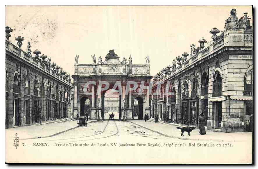 CPA Nancy Arc de Triomphe de Louis 
