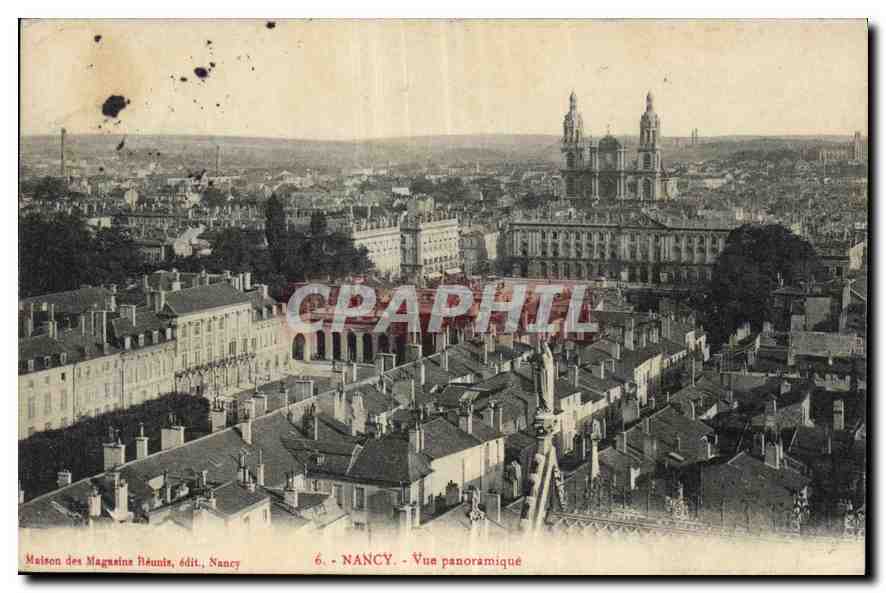 CPA Nancy Vue panoramique 