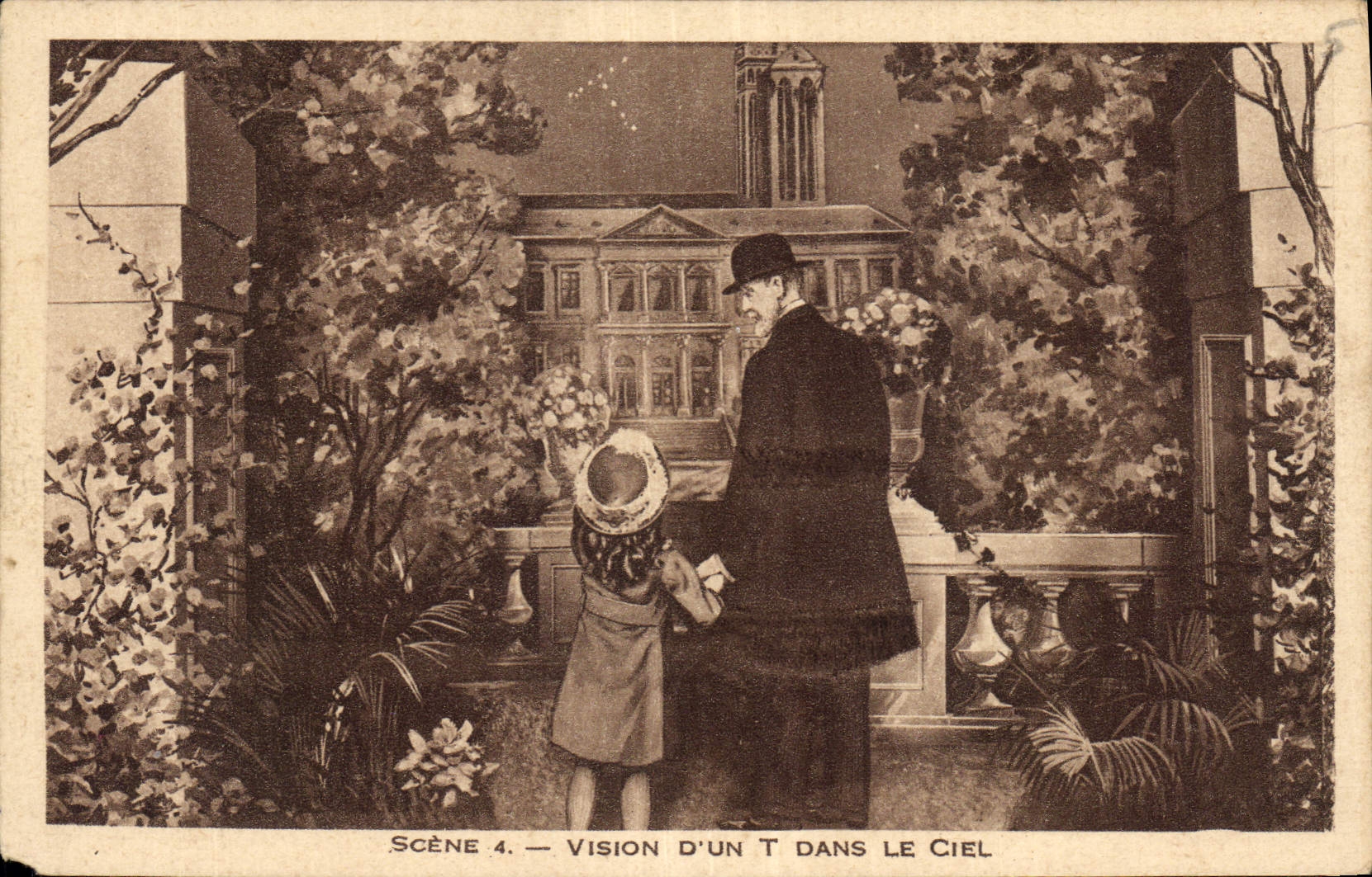 Vision d'un T dans le ciel — Scène 4 — Éditeur J. Langlois, Paris