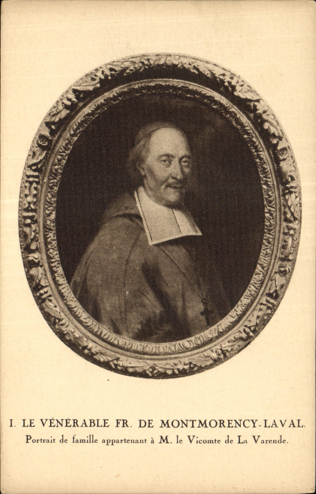 CPA Le Venerable fr De Montmorency Laval 