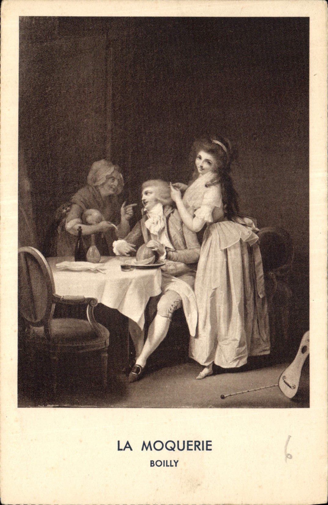 CPA La Moquiere Boilly 