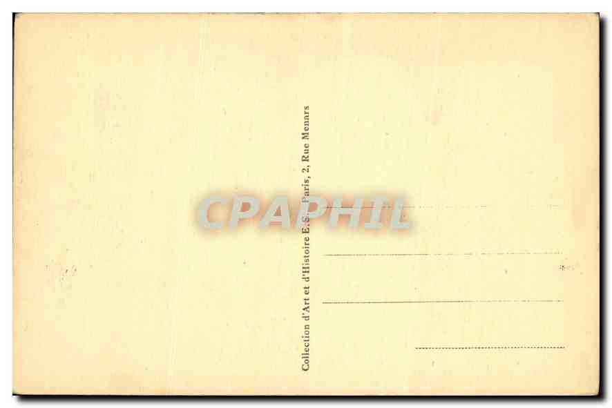 CPA Henri Purcell Compositeur de Musique  — Rückseite