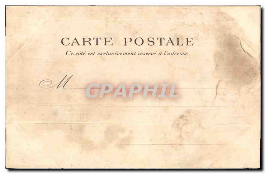 CPA Vichy Tour de L'Horloge  — Verso