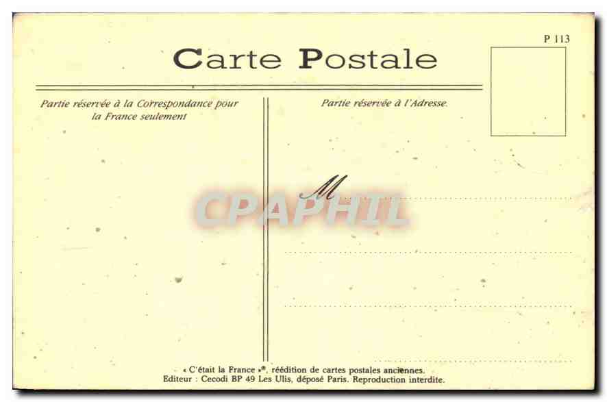 REPRO Les Vigiles Les nouveaux Gardiens de Paris  — Verso