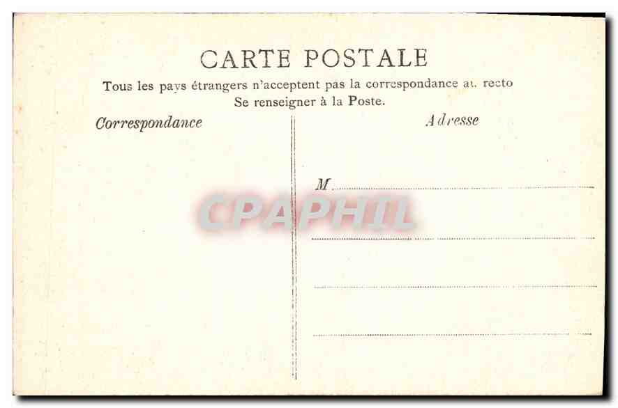 CPA Annappes Masion de Retraite des Freres La Chapelle  — Back