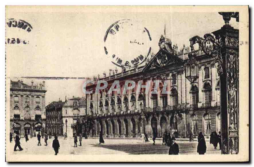 CPA Nancy  Place Stanislas Hotel de Ville et Prefecture 