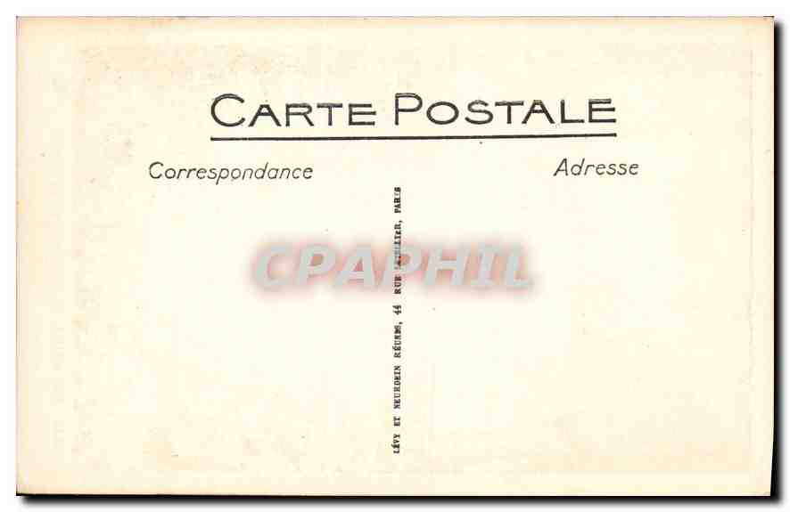 CPA Lourdes La Grotte  — Verso