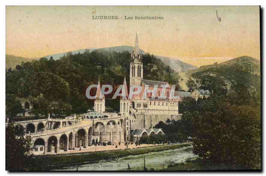 CPA Lourdes Les Sanctuaires 