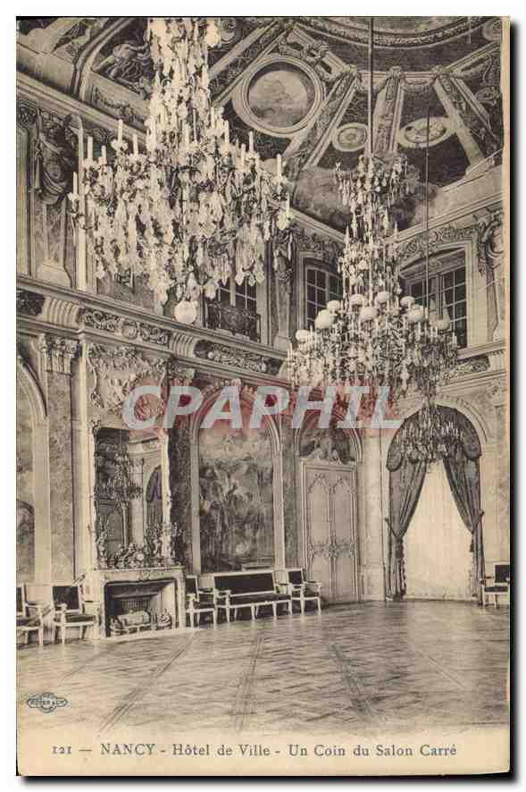 NANCY - Hôtel de Ville - Un Coin du Salon Carré — CPAPHIL n°121