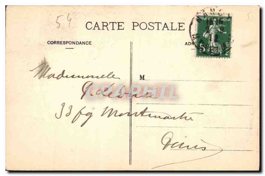 NANCY - Hôtel de Ville - Un Coin du Salon Carré — CPAPHIL n°121 — Reverso