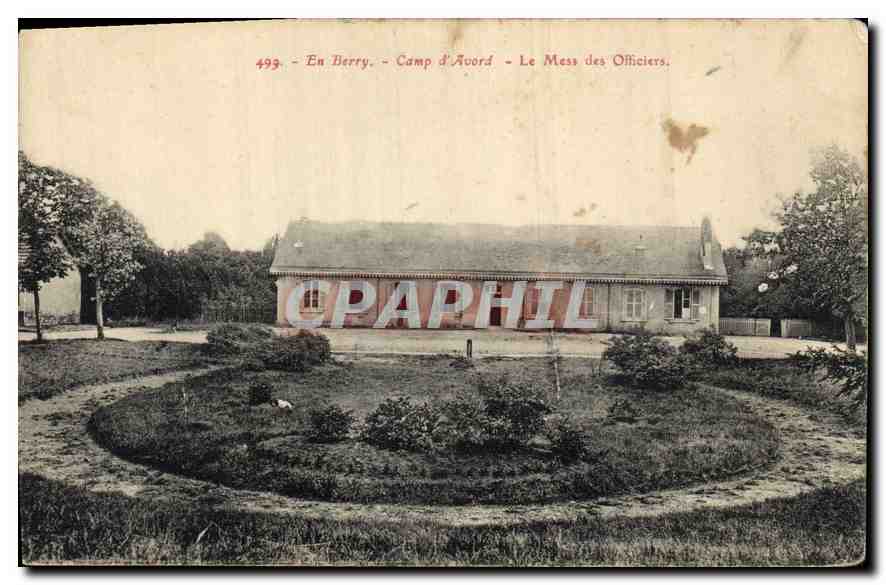 Camp d'Avord - Le Mess des Officiers — En Berry — n°499