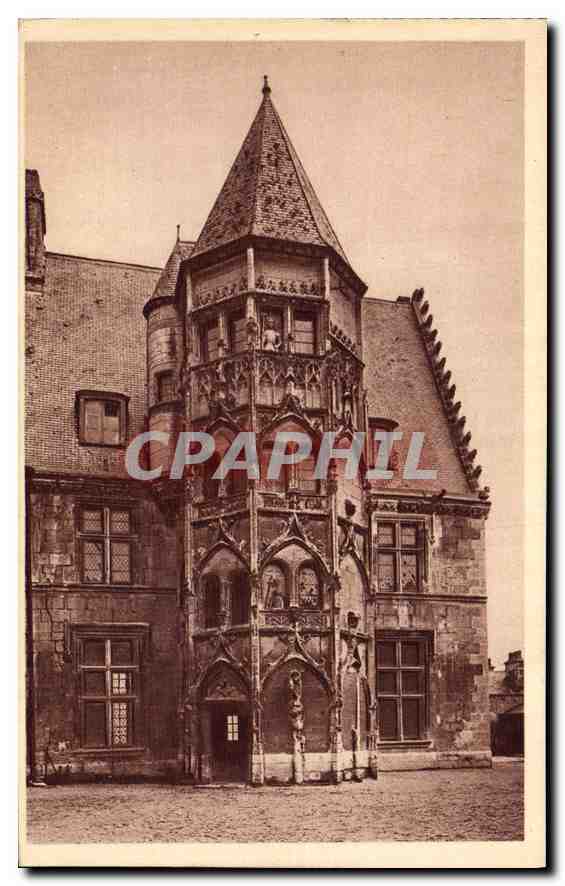 CPA Bourges Ancien Hotel de Ville fin du 