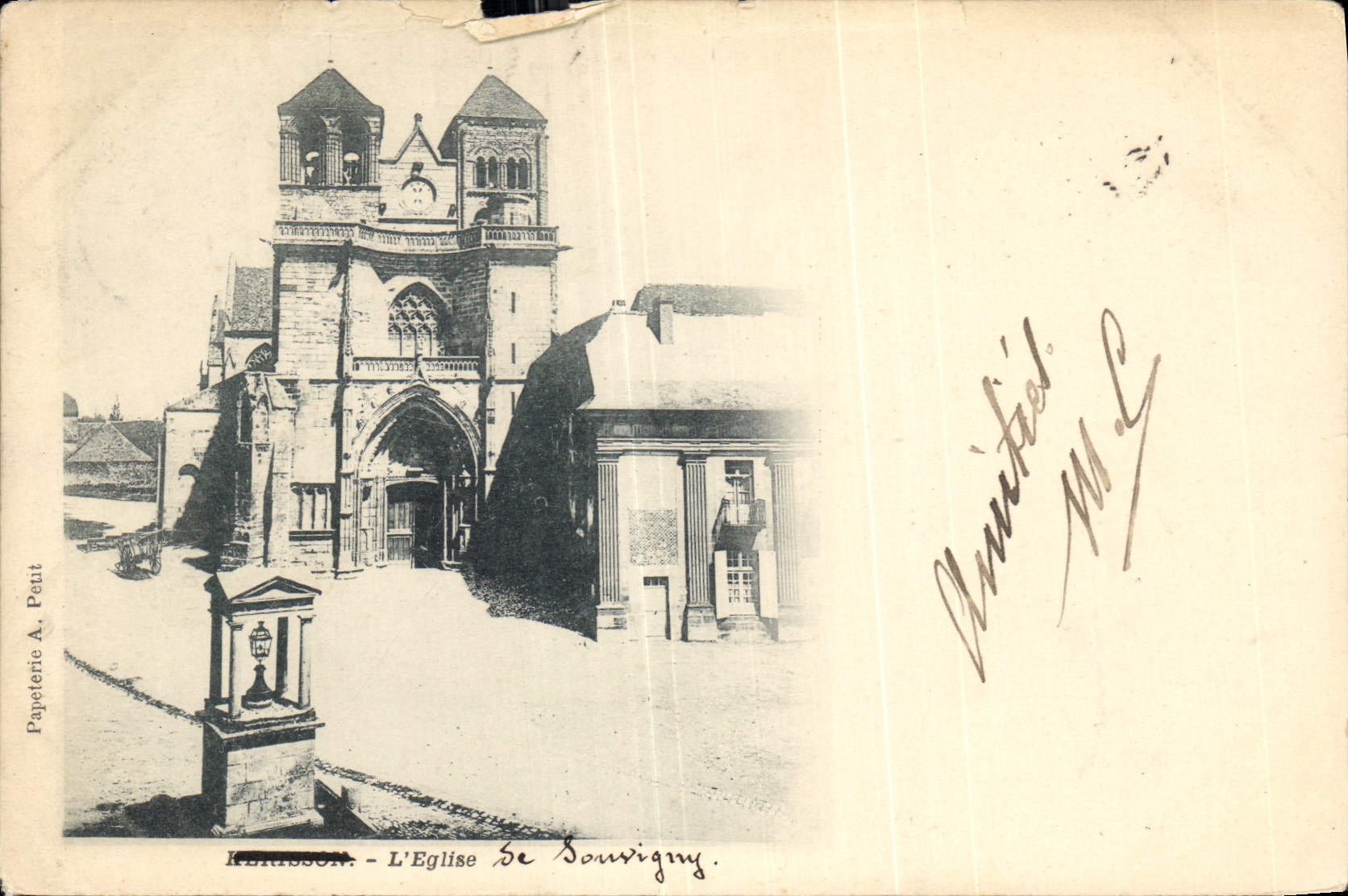 CPA L'Eglise de Souvigny 