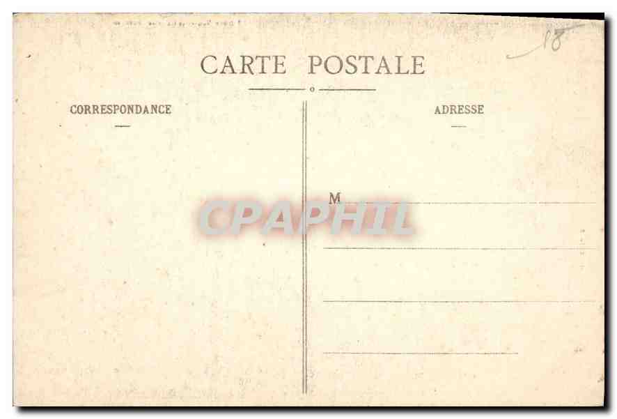 CPA Bourges La Cathedrale La Tour  — Rückseite