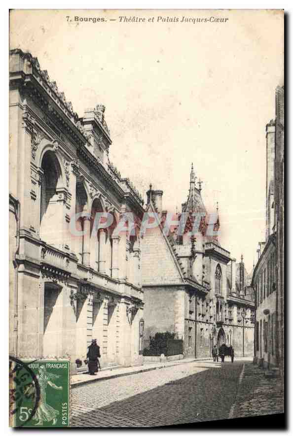 CPA Bourges Theatre et Palais Jacques Coeur 