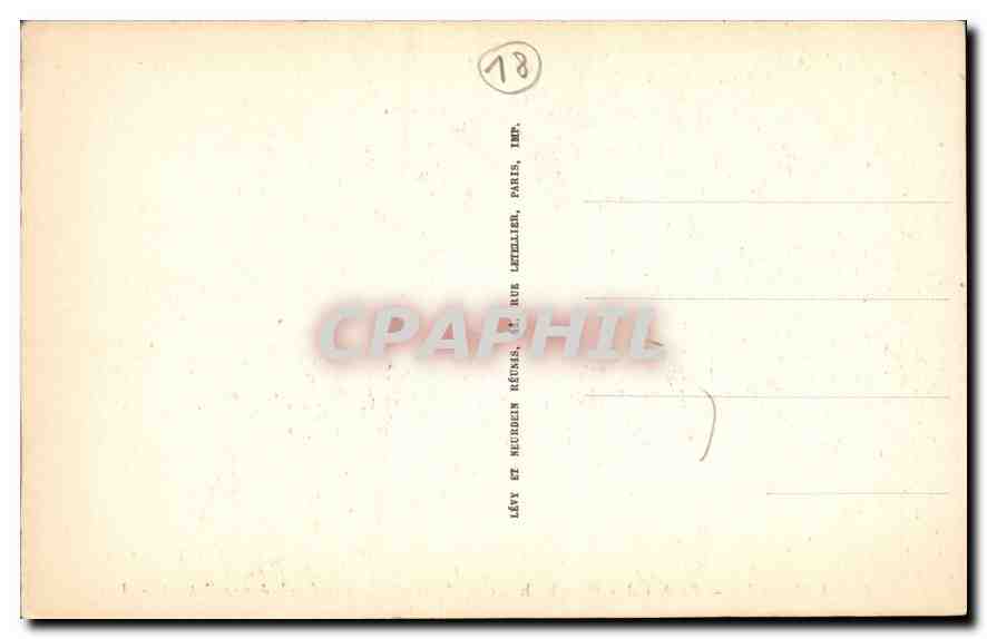 CPA Bourges Jardin des Pres Fichaux Vase de Sevres dessine par Patout  — Rückseite