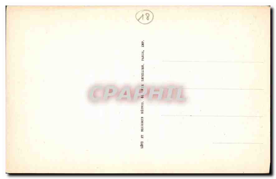 Bourges — La Cathédrale — L'Abside — LL — Reverso