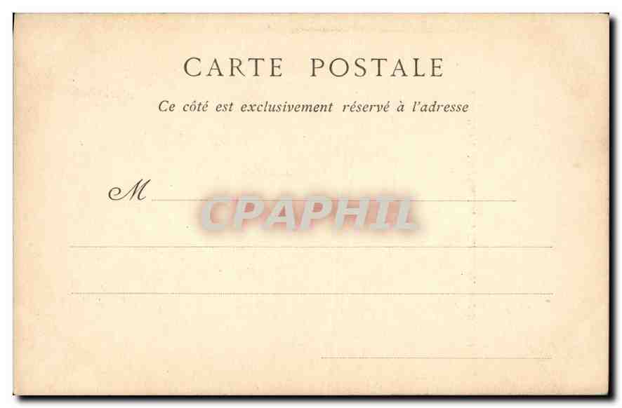 CPA Bourges Portail Meridional de la Cathedrale  — Rückseite