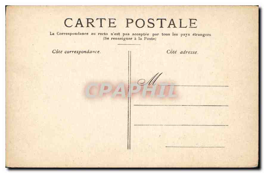 CPA Lourdes Le Calvaire  — Rückseite