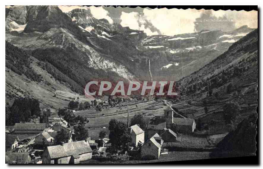 CPA Gavarnie Le Village et le Cirque 