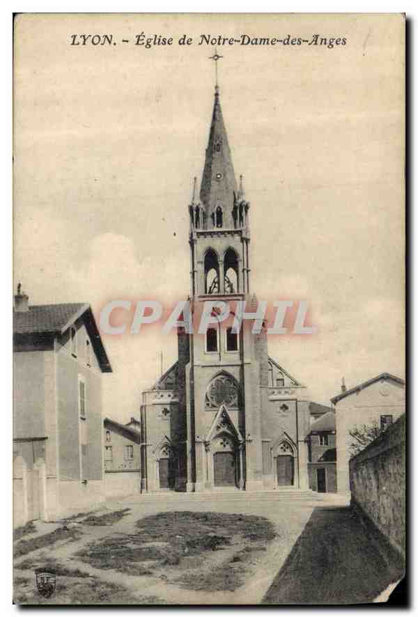 CPA Lyon Eglise de Notre Dame des Anges 