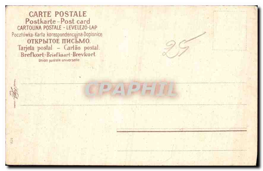 CPA Millet Paysans — Rückseite