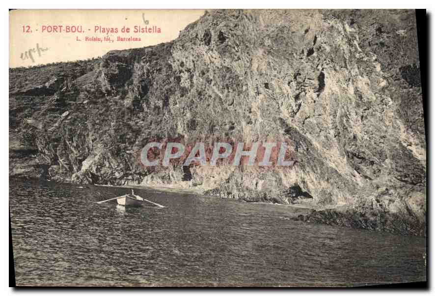 CPA Port Bou Playas de Sistella 