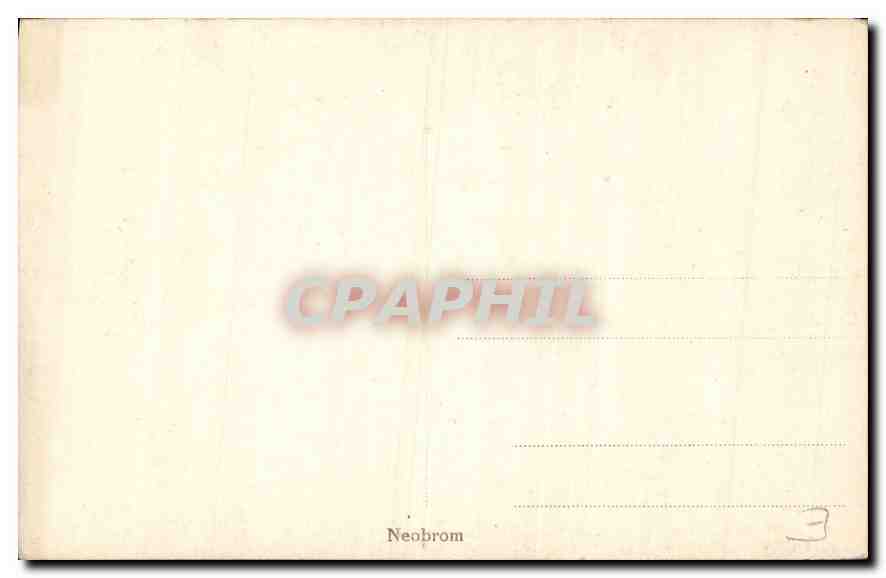 CPA Neobrom Krad Prasky — Verso
