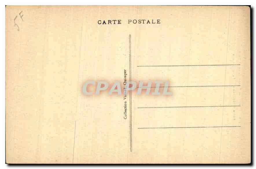 CPA Calvaire et Portail de St Tugen  — Rückseite