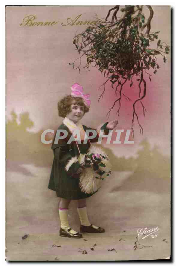 CPA Bonne Annee Enfant