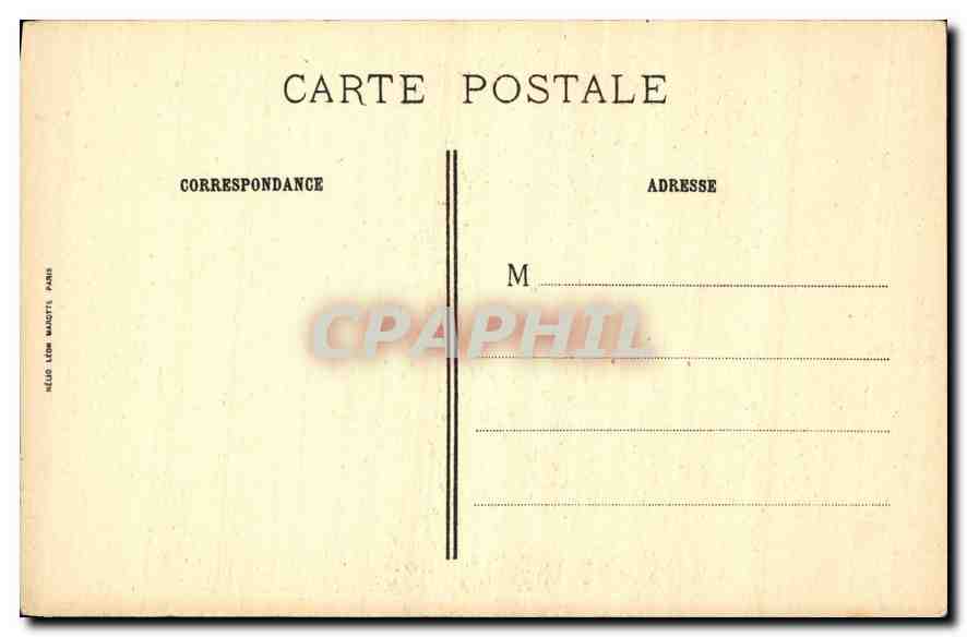 CPA Michel Ange Tombeau de Laurent de Medicis  — Rückseite
