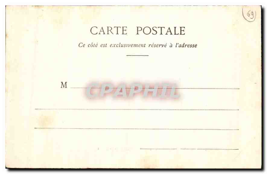 CPA Lyon Crypte de la Basilique ND de Fourviere Dediee a St Joseph — Verso