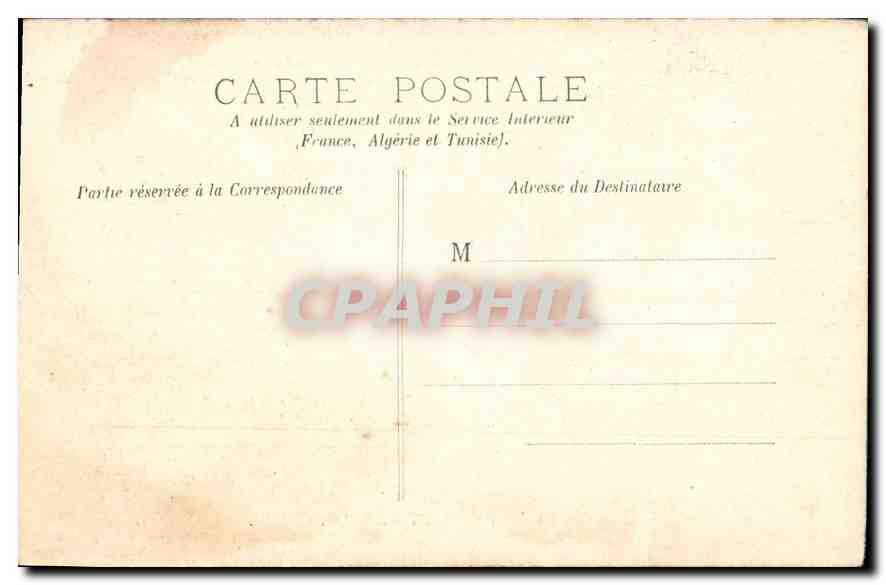 CPA La Jeunesse et L'Amour Ange — Rückseite