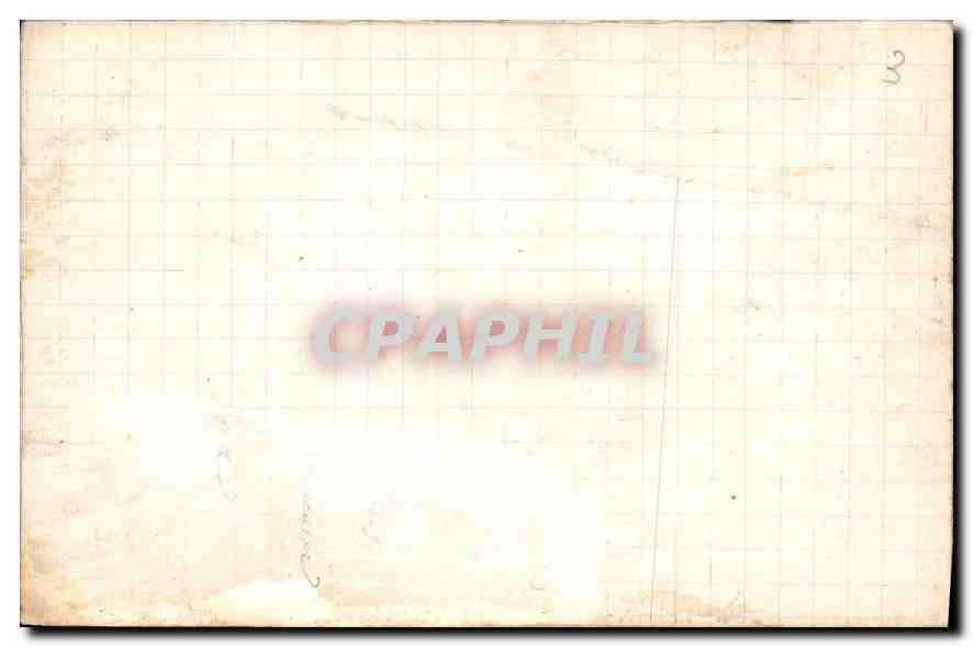 CPA Femme — Verso