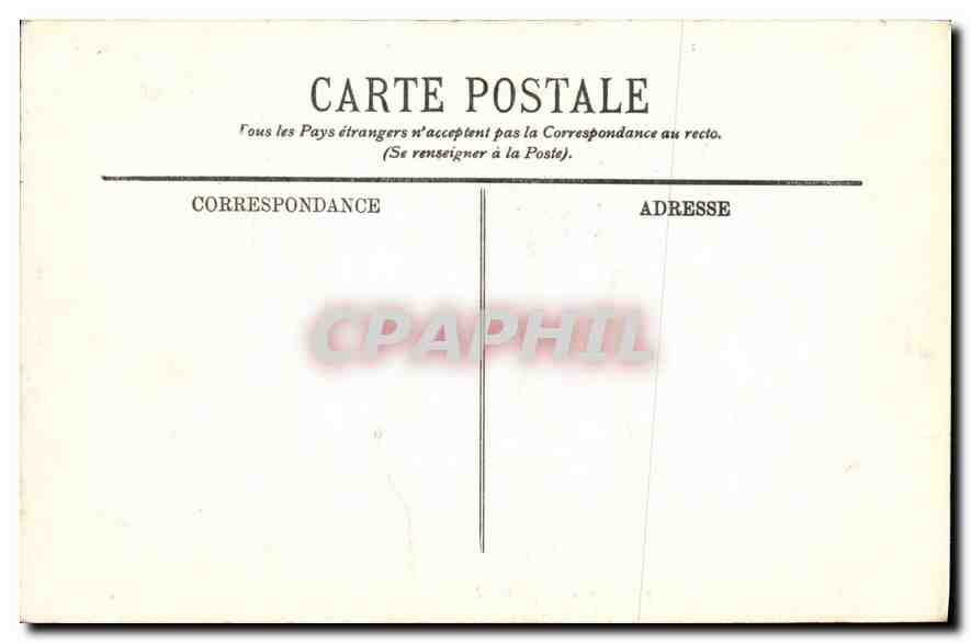 L'Auvergne — Intérieur d'une Maison auvergnate — LL. — Rückseite
