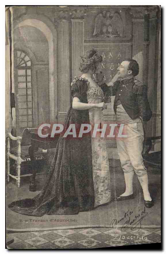 CPA Traveux d'Apuroche Napoleon 1er