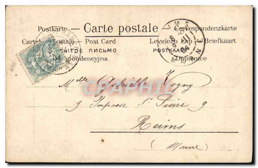 CPA Traveux d'Apuroche Napoleon 1er — Rückseite