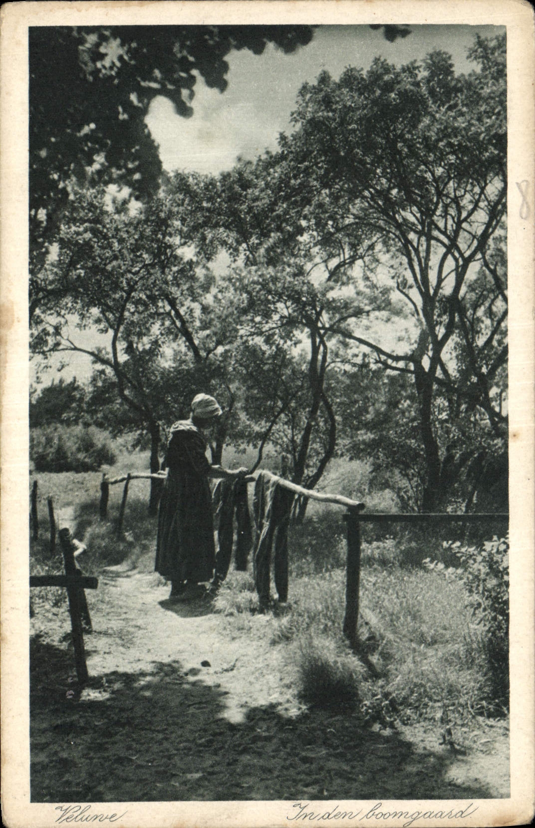 CPA Veluve Femme