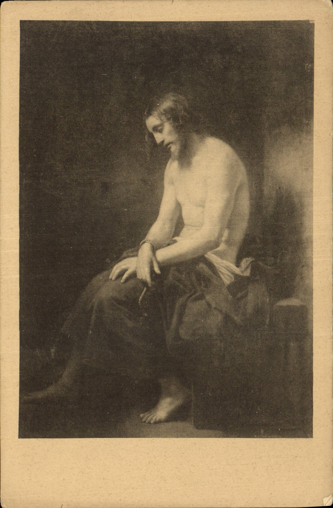 CPA Musee de Colmar Le Christ Jean Jacques Henner Bernweiler 