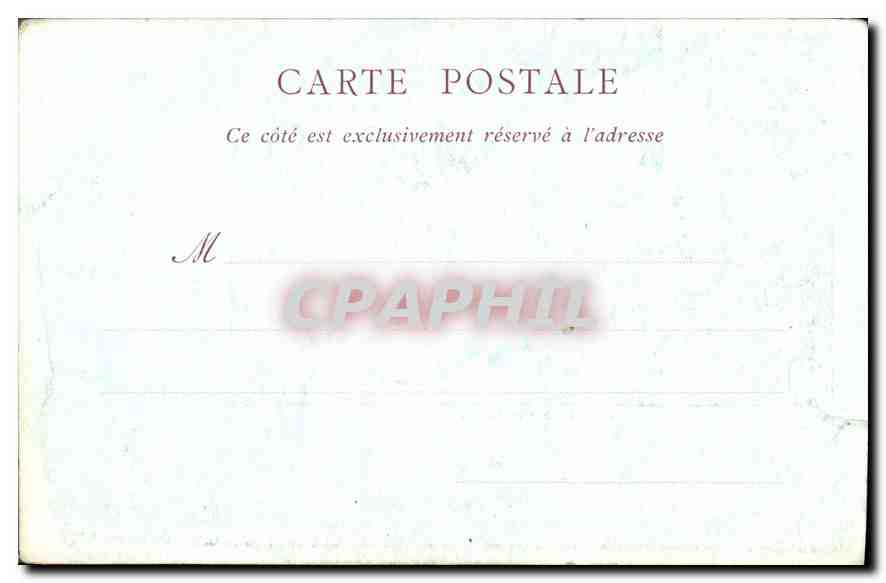 CPA Chartier Apres La Charge Hanau Napoleon 1er — Rückseite