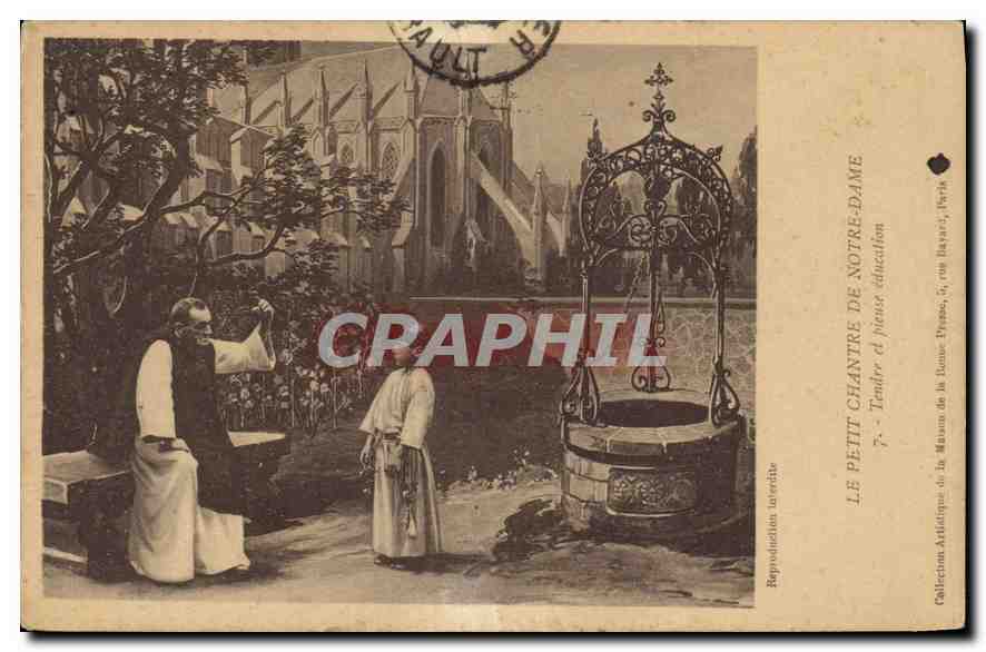 CPA Le Petit Chantre de Notre Dame 
