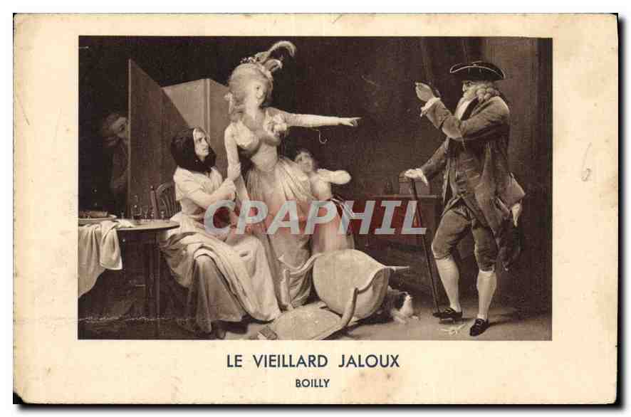 CPA Le Veillard Jaloux Boilly 