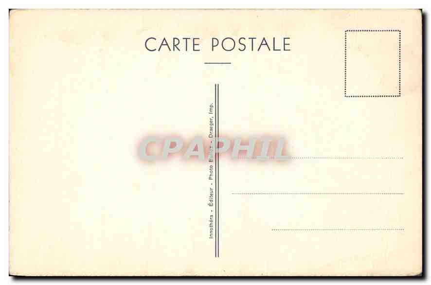 CPA L'Homme Assis Fragonard  — Verso