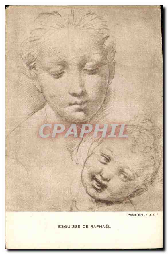 CPA Esquisse de Raphael 