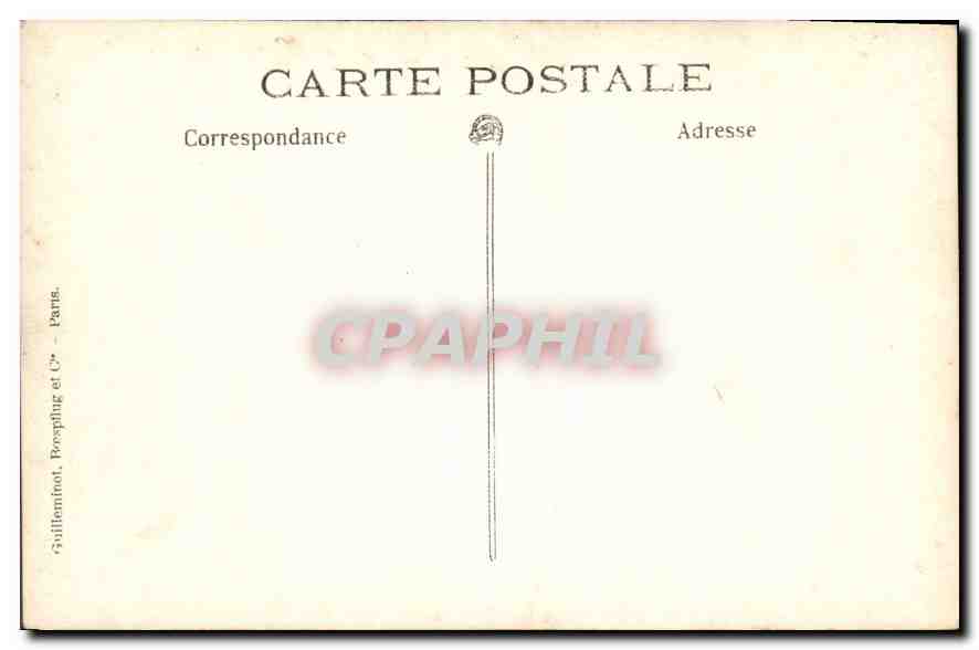 CPA Sensation L Balestrieri  — Rückseite