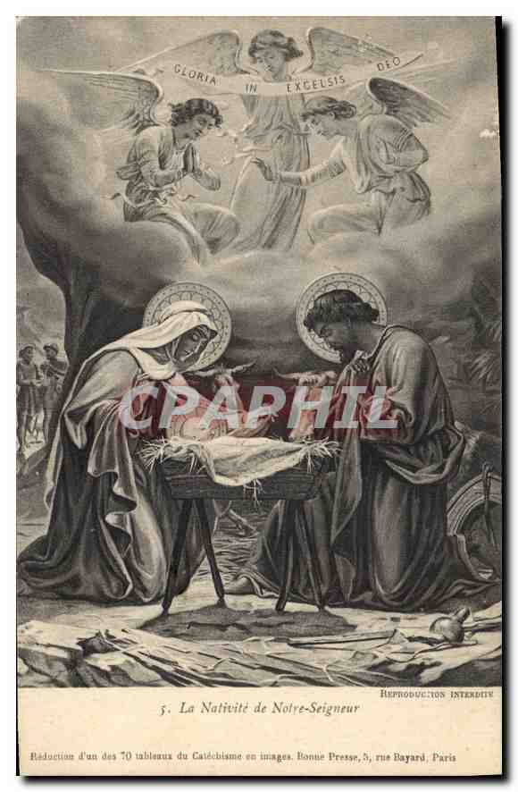 CPA La Nativite de Notre Seigneur 