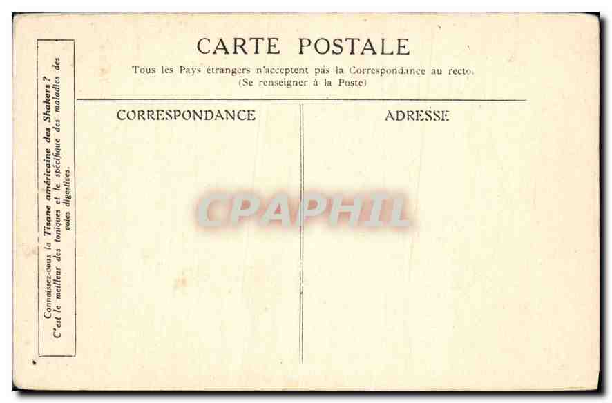 CPA Les Sabines D'apres David peintre francais  — Rückseite
